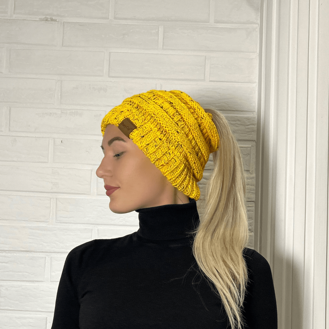 Confetti PonyCap® – Premium Ponytail beanie